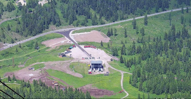 Webcam Пассо Сан-Пеллегрино-Фалькаде  - Panorama N-E