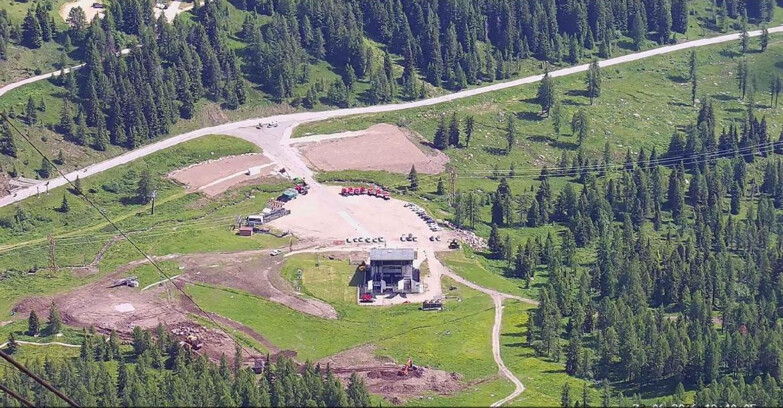 Webcam Passo San Pellegrino-Falcade  - Panorama N-E