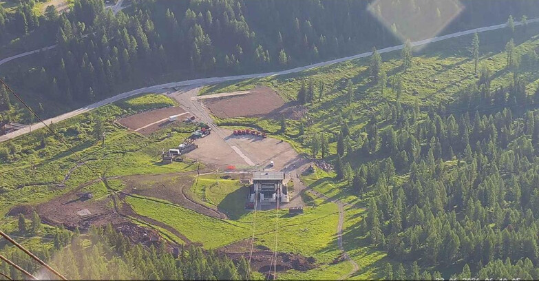 Webcam Passo San Pellegrino-Falcade - Panorama N-E