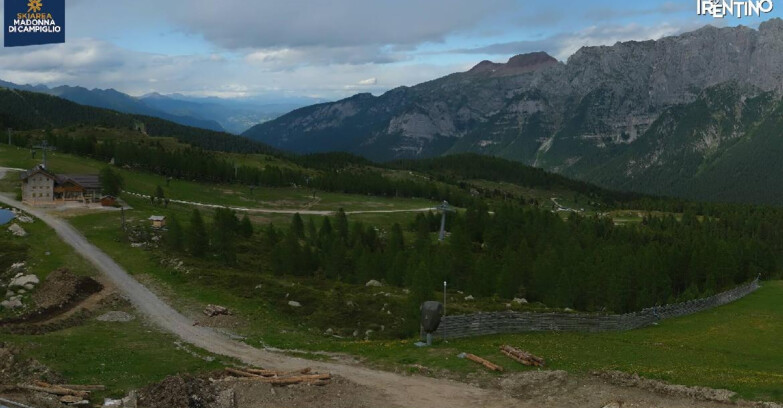 Webcam Madonna di Campiglio - Rifugio Viviani
