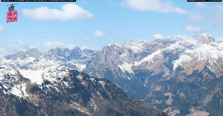 Webcam Canazei Belvedere - Belvedere - Col Rodella - Catinaccio
