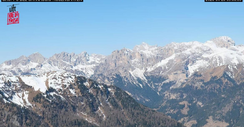 Webcam Canazei Belvedere - Belvedere - Col Rodella - Catinaccio