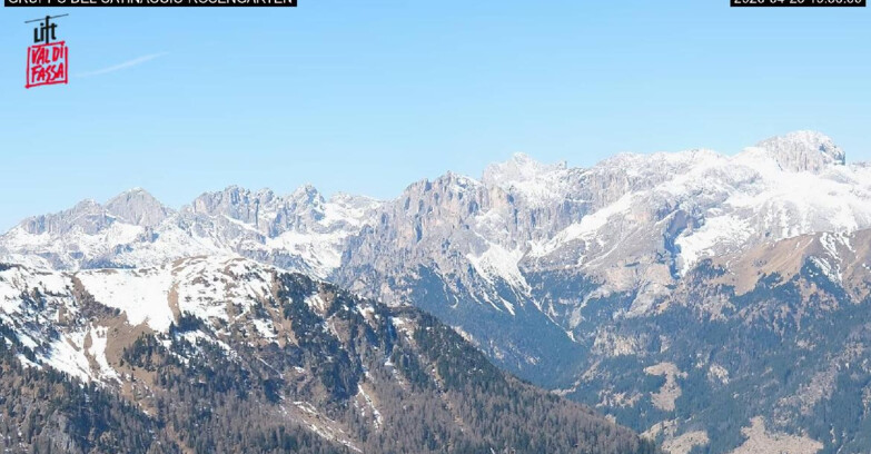 Webcam Canazei Belvedere - Belvedere - Col Rodella - Catinaccio