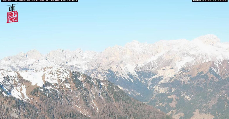 Webcam Canazei Belvedere - Belvedere - Col Rodella - Catinaccio