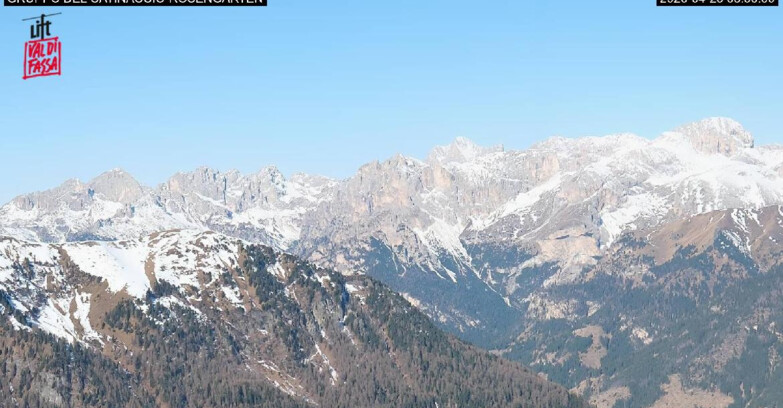 Webcam Canazei Belvedere - Belvedere - Col Rodella - Catinaccio