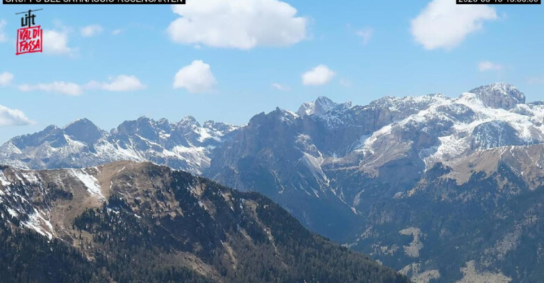 Webcam Canazei Belvedere - Belvedere - Col Rodella - Catinaccio