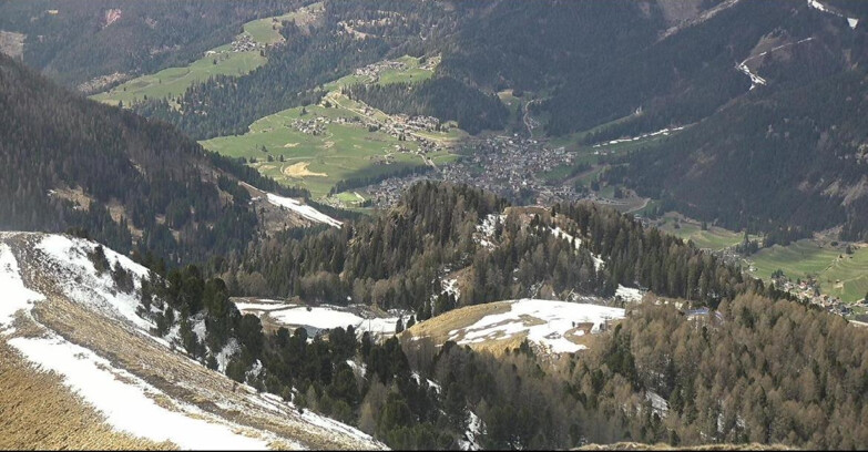 Webcam Поцца-ди-Фасса-Алок-Буффор  - Sasso Lungo e Sasso Piatto visti da Buffaure