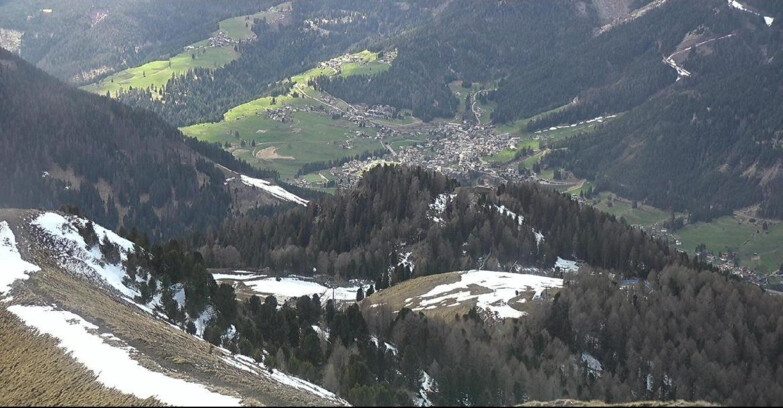 Webcam Поцца-ди-Фасса-Алок-Буффор  - Sasso Lungo e Sasso Piatto visti da Buffaure