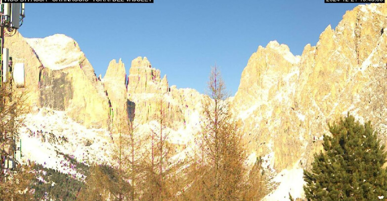 Webcam Vigo di Fassa-Pera-Ciampedìe - Vigo di Fassa - Gardeccia - Torri del Vajolet