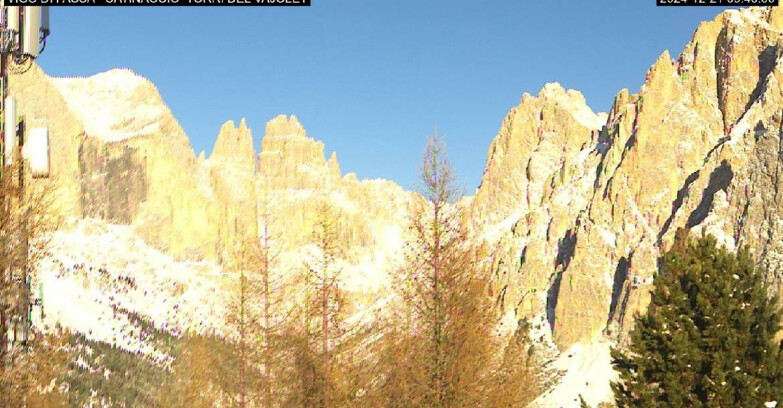 Webcam Vigo di Fassa-Pera-Ciampedìe - Vigo di Fassa - Gardeccia - Torri del Vajolet