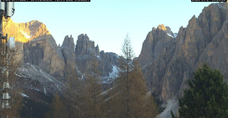 Webcam Vigo di Fassa-Pera-Ciampedìe - Vigo di Fassa - Gardeccia - Torri del Vajolet