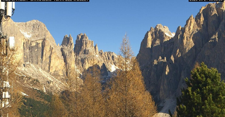 Webcam Vigo di Fassa-Pera-Ciampedìe - Vigo di Fassa - Gardeccia - Torri del Vajolet