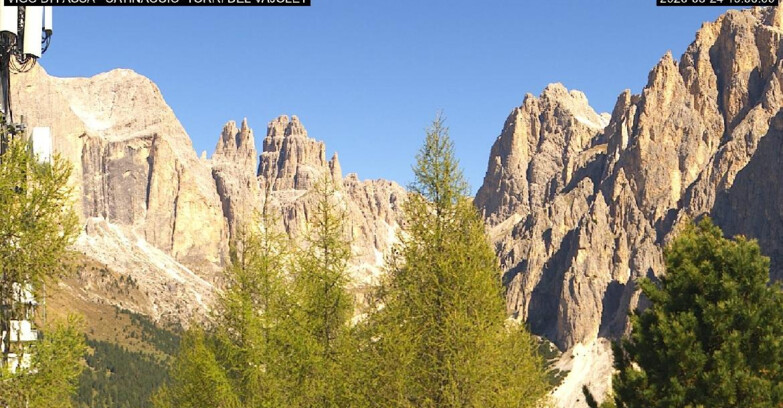 Webcam Vigo di Fassa-Pera-Ciampedie - Vigo di Fassa - Gardeccia - Torri del Vajolet