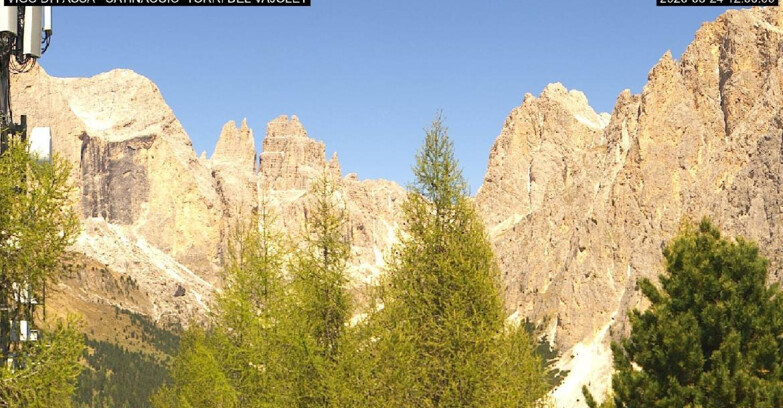 Webcam Vigo di Fassa-Pera-Ciampedie - Vigo di Fassa - Gardeccia - Torri del Vajolet