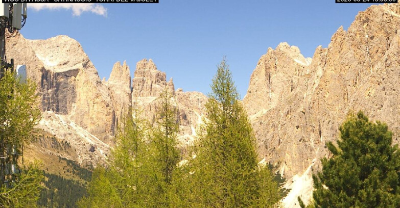 Webcam Vigo di Fassa-Pera-Ciampedie - Vigo di Fassa - Gardeccia - Torri del Vajolet
