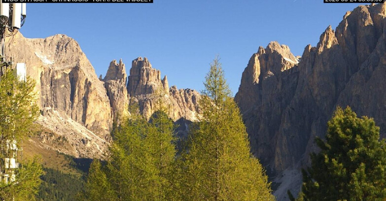 Webcam Vigo di Fassa-Pera-Ciampedie - Vigo di Fassa - Gardeccia - Torri del Vajolet