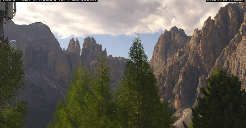 Webcam Vigo di Fassa-Pera-Ciampedìe - Vigo di Fassa - Gardeccia - Torri del Vajolet