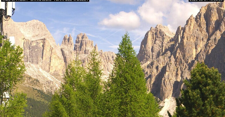Webcam Vigo di Fassa-Pera-Ciampedìe - Vigo di Fassa - Gardeccia - Torri del Vajolet