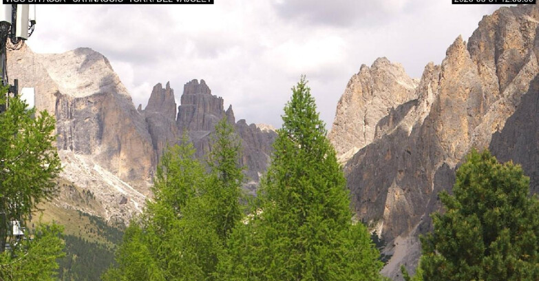 Webcam Vigo di Fassa-Pera-Ciampedìe - Vigo di Fassa - Gardeccia - Torri del Vajolet