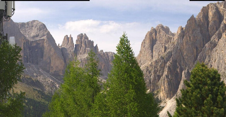 Webcam Vigo di Fassa-Pera-Ciampedìe - Vigo di Fassa - Gardeccia - Torri del Vajolet
