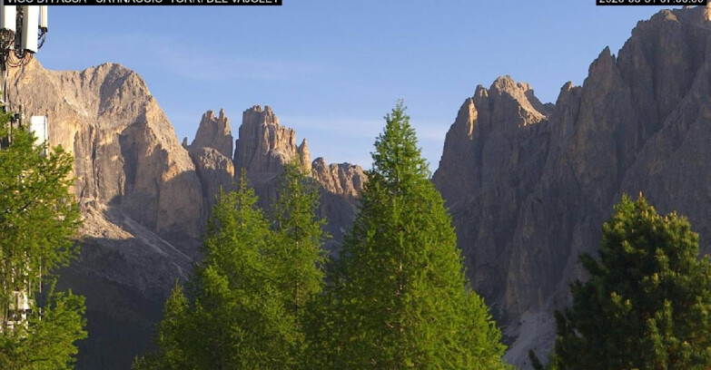 Webcam Vigo di Fassa-Pera-Ciampedìe - Vigo di Fassa - Gardeccia - Torri del Vajolet
