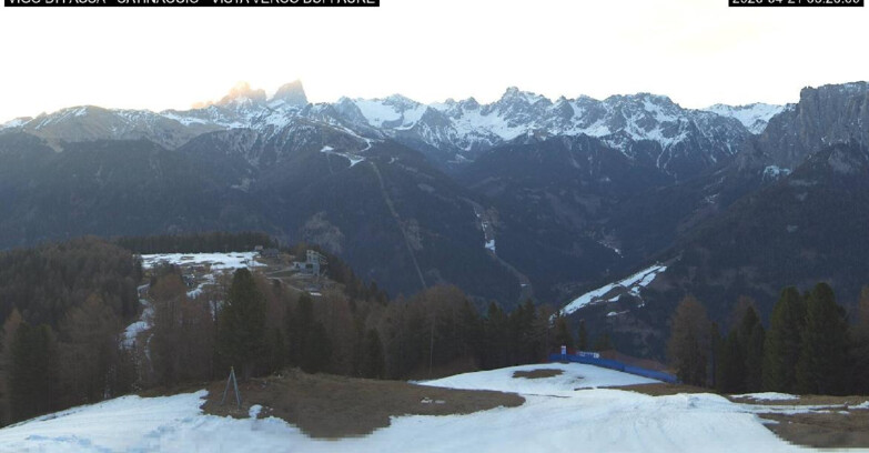 Webcam Vigo di Fassa-Pera-Ciampedìe - Vigo di Fassa - Ciampedie e Pozza Buffaure