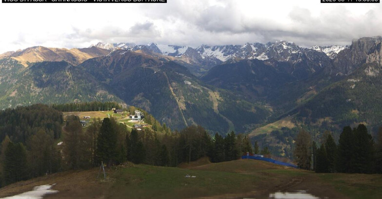 Webcam Vigo di Fassa-Pera-Ciampedie - Vigo di Fassa - Ciampedie e Pozza Buffaure