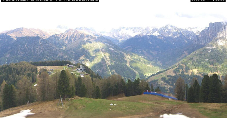 Webcam Vigo di Fassa-Pera-Ciampedie - Vigo di Fassa - Ciampedie e Pozza Buffaure