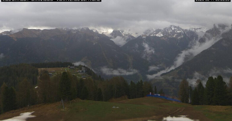Webcam Vigo di Fassa-Pera-Ciampedie - Vigo di Fassa - Ciampedie e Pozza Buffaure
