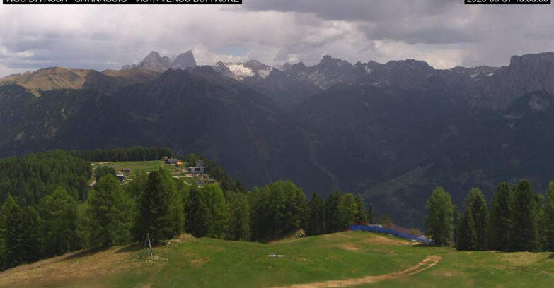 Webcam Vigo di Fassa-Pera-Ciampedìe - Vigo di Fassa - Ciampedie e Pozza Buffaure
