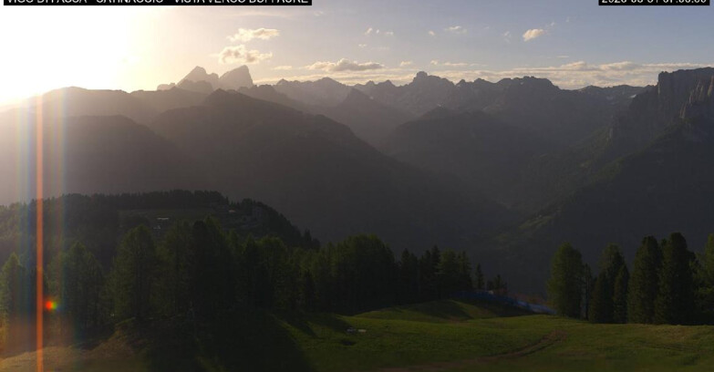 Webcam Vigo di Fassa-Pera-Ciampedìe - Vigo di Fassa - Ciampedie e Pozza Buffaure