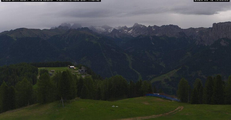 Webcam Vigo di Fassa-Pera-Ciampedìe - Vigo di Fassa - Ciampedie e Pozza Buffaure