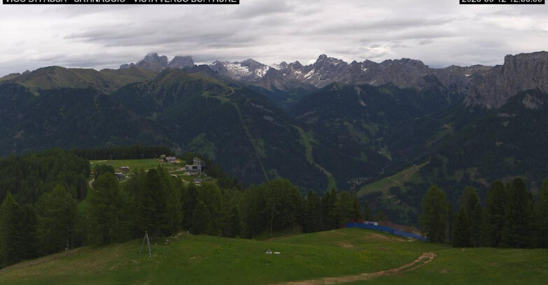 Webcam Vigo di Fassa-Pera-Ciampedìe - Vigo di Fassa - Ciampedie e Pozza Buffaure