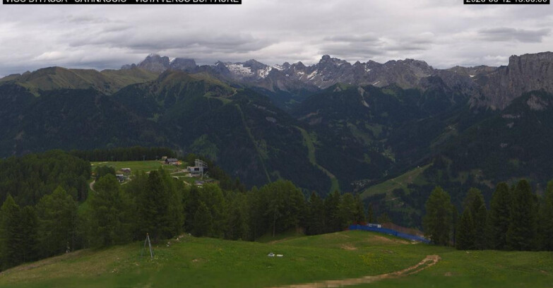 Webcam Vigo di Fassa-Pera-Ciampedìe - Vigo di Fassa - Ciampedie e Pozza Buffaure