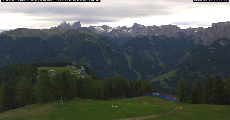 Webcam Vigo di Fassa-Pera-Ciampedìe - Vigo di Fassa - Ciampedie e Pozza Buffaure