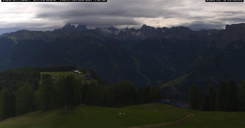 Webcam Vigo di Fassa-Pera-Ciampedìe - Vigo di Fassa - Ciampedie e Pozza Buffaure