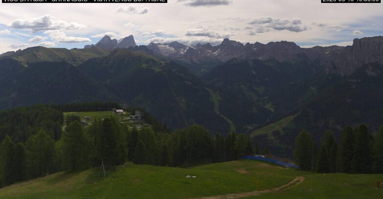 Webcam Виго-ди-Фасса-Пера-Чампедие  - Vigo di Fassa - Ciampedie e Pozza Buffaure
