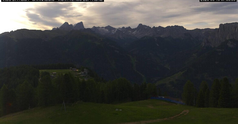 Webcam Виго-ди-Фасса-Пера-Чампедие  - Vigo di Fassa - Ciampedie e Pozza Buffaure