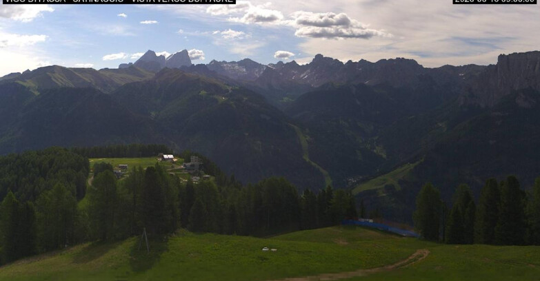 Webcam Виго-ди-Фасса-Пера-Чампедие  - Vigo di Fassa - Ciampedie e Pozza Buffaure