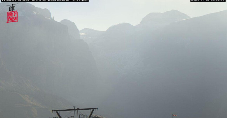 Webcam Campitello-Mazzin-Col Rodella - Canazei - Belvedere - Skiarea Belvedere