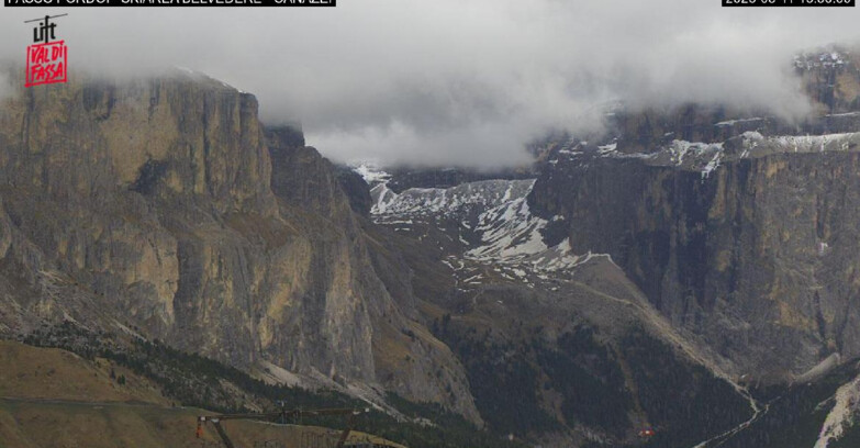 Webcam Кампителло-Маццин-Кол-Роделла  - Canazei - Belvedere - Skiarea Belvedere