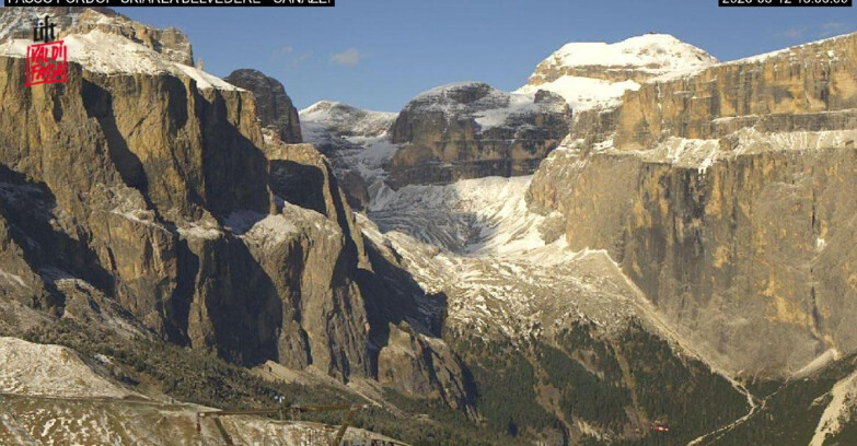 Webcam Campitello-Mazzin-Col Rodella  - Canazei - Belvedere - Skiarea Belvedere