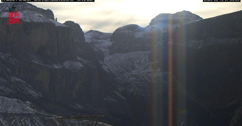 Webcam Campitello-Mazzin-Col Rodella - Canazei - Belvedere - Skiarea Belvedere