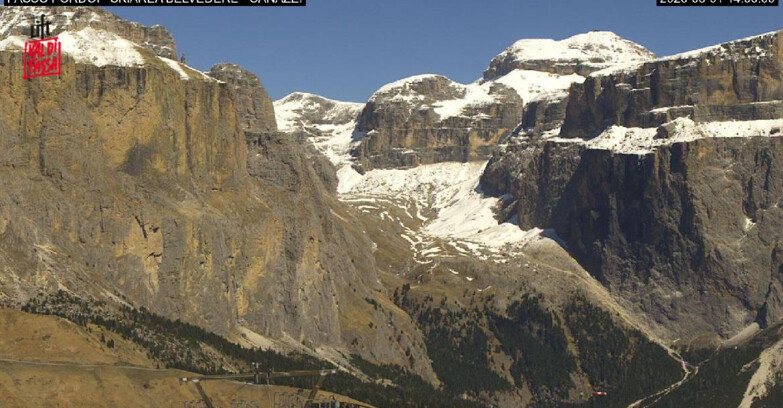 Webcam Campitello-Mazzin-Col Rodella - Canazei - Belvedere - Skiarea Belvedere