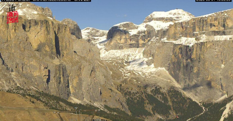 Webcam Campitello-Mazzin-Col Rodella - Canazei - Belvedere - Skiarea Belvedere