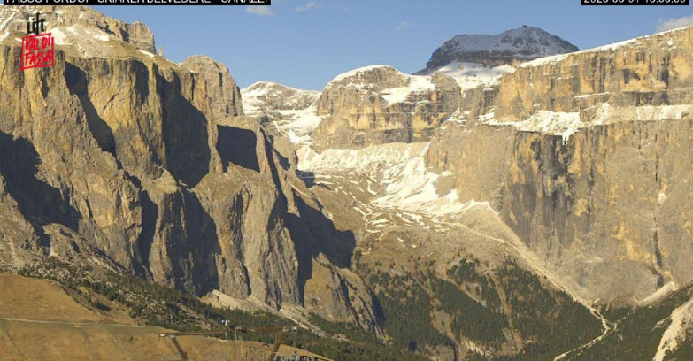 Webcam Campitello-Mazzin-Col Rodella - Canazei - Belvedere - Skiarea Belvedere