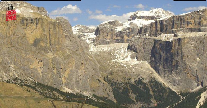 Webcam Campitello-Mazzin-Col Rodella - Canazei - Belvedere - Skiarea Belvedere