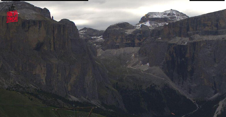 Webcam Кампителло-Маццин-Кол-Роделла  - Canazei - Belvedere - Skiarea Belvedere
