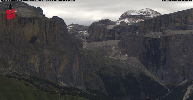 Webcam Кампителло-Маццин-Кол-Роделла  - Canazei - Belvedere - Skiarea Belvedere