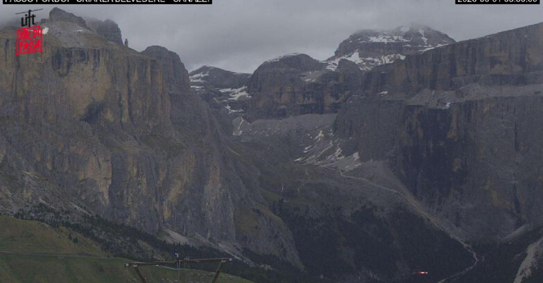 Webcam Campitello-Mazzin-Col Rodella  - Canazei - Belvedere - Skiarea Belvedere